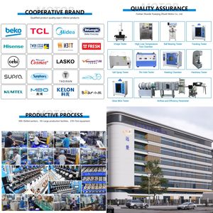 220v-240v 50hz/60hz संधारित्र मोटर एकल-चरण 50-65w 800-2200 आरपीएम कम शोर औद्योगिक वर्ग इलेक्ट्रिक फ्लोर पंखे मोटर - Product Image 6