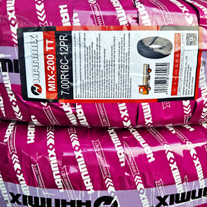 HANMIX MIX-200 Nuovo Pneumatico Commerciale per Furgoni e Camion Leggeri, Modello Classico CL02, <span class=keywords><strong>4</strong></span> <span class=keywords><strong>Stagioni</strong></span>, Radiale LTR 650R16C-12PR 650R15C-12PR - Product Image 3