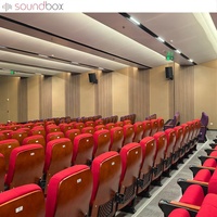 Panneau de diffusion de traitement acoustique d'espace de matériaux d'insonorisation de salle de conférence pour l'isolation et la réduction phonique
