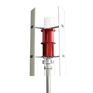 Turbina aerogeneradora VAWT de eje Vertical, estrella de baja velocidad de viento, 300W, 400W, 3 fases, 50HZ, 5 cuchillas, sin ruido - Product Image 1