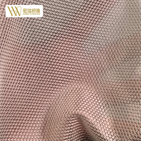 100% Poliester Rajutan Warp Mesh untuk Bagian Atas & Lidah Sepatu, Menyerap Kelembapan, Bernapas, Tahan Sobek, Stok Siap, Langsung dari Pabrik