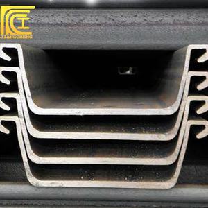 Chine : Palplanches en acier laminé à chaud de type <span class=keywords><strong>U</strong></span> et Z, 6m, 12m, 18m, haute résistance, prix usine, vente chaude - Product Image 6