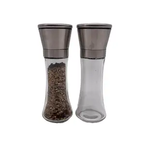 Kitchen Supplies Best Quality Pepper And Salt Grinder With Stainless Steel Cover