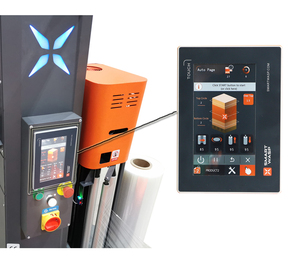 Портативная автоматическая электрическая машина SMART WASP для обмотки картонных коробок пленкой для упаковки текстиля, напитков, продуктов питания и товаров - Product Image 5