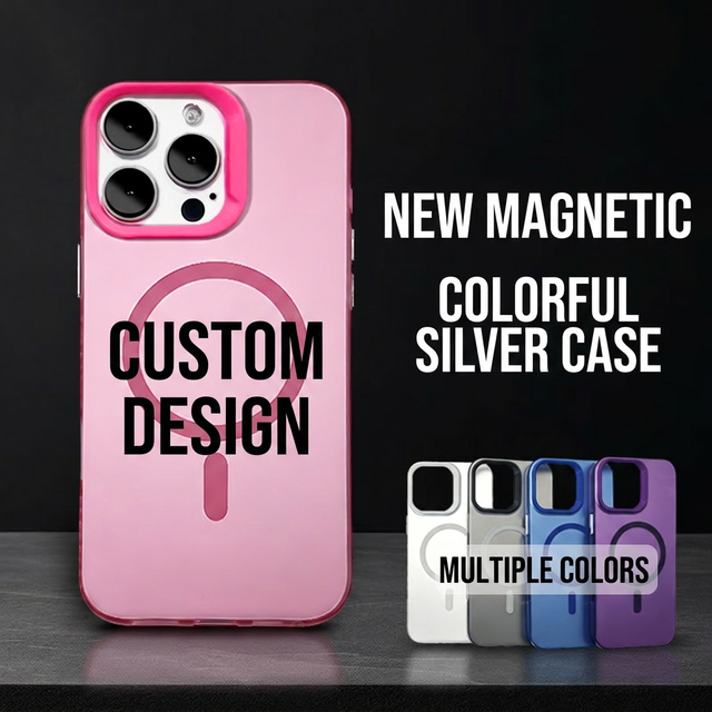 Custom Phone Case Personalized DIY Pattern Wholesale Factory Price Colorful Electroplated Shockproof Protective Mobile Cover