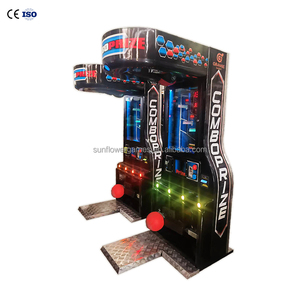 Prezzo di fabbrica a gettoni Boxer macchina da gioco con accettore di banconote Arcade elettronica Boxing attrezzatura da divertimento - Product Image 1
