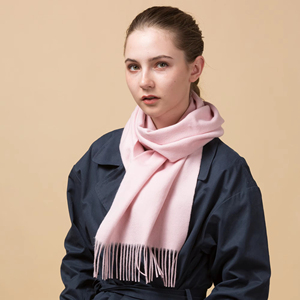 Custom <b>Shawl</b> Logo Design <b>Wool</b> Scarf Solid Color Breathable High-density Weaving Woven Scarf Thick <b>Shawls</b> for All Season - Product Image 1
