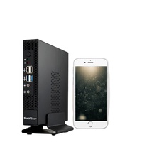 Mini-ordinateur portable Sharerdp personnalisé, fabriqué sur mesure, avec processeur Intel Core i5/i7 6e/7e génération (6200U/7260U), boîtier PC embarqué X86, prix compétitif.