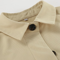 Chemises boutonnées pour femmes Enyami, manches longues retroussables, légères, respirantes, unies, décontractées, chemisiers, hauts, vestes