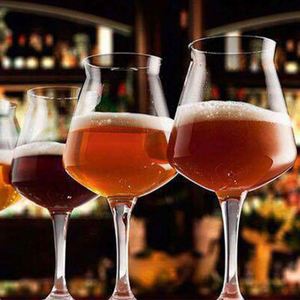 Vaso de Cerveza <span class=keywords><strong>Teku</strong></span> de Cristal Hecho a Mano, Sin Plomo, de Lujo, al por Mayor para Bares - Product Image 6