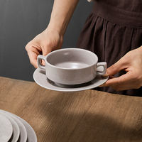 Service de table en céramique de porcelaine rose clair ST, ensemble de vaisselle bohème élégant pour hôtel, restaurant, maison, mariage