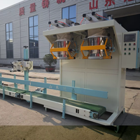 Machine d'emballage de poudre produite par une usine certifiée CE UE, capable d'emballer 10 KG, 25 KG, 50 KG de farine de maïs, de farine de haricots, de farine.