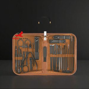 Ensemble de manucure et pédicure en acier inoxydable 14 en 1, kit professionnel de coupe-ongles, outils de soin de beauté portables et durables - Product Image 3
