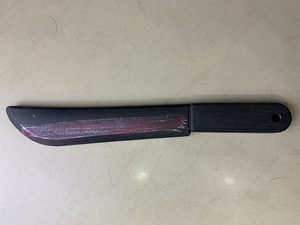 <span class=keywords><strong>Halloween</strong></span> armas sangrientas falso plástico <span class=keywords><strong>carnicero</strong></span> cuchillo Hoz - Product Image 4