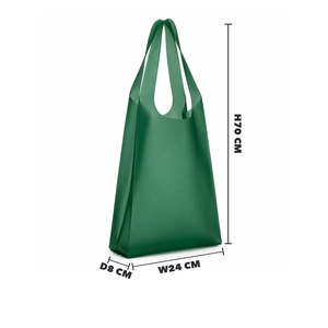 Bolso Tote de TPU a Rayas, Personalización ODM OEM, BSCI, Asa Larga para Hombro, 24x8x70cm, Cierre Abierto, para Viaje - Product Image 1