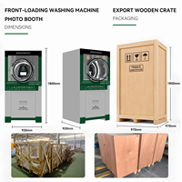 Machine Photo Booth Premium Interactive avec Imprimante pour Attractions Touristiques et Centres Commerciaux