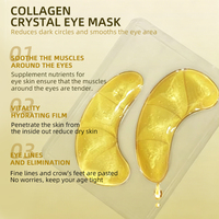 Feuilles pour les yeux en silicone hydratantes, raffermissantes, anti-âge, anti-poches, au collagène, glycérine et propylène glycol, fines et minces, OEM
