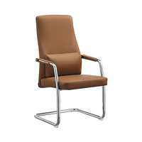 Foshan Fournisseur Luxe Exécutif Personnel Chaise D'attente Design Moderne Bureau En Cuir Chaise De Visiteur En Cuir Véritable Matériel Saiye