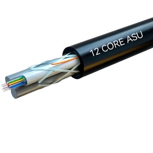Câble à fibres optiques extérieur 12 cœurs ASU pour pose aérienne - Product Image 4