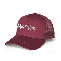 Gorra de conductor de camión clásica de primera calidad con ala curva al por mayor, gorra de camionero deportiva de malla con marco personalizado de algodón bordado de 5 paneles, gorra de camionero