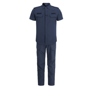Conjunto de Uniforme de Guardia de Seguridad de Secado Rápido Zixi, Uniforme de Entrenamiento de Manga Corta Delgado para Hombre de Verano, Uniforme de Servicio de Guardia de Seguridad, Combate - Product Image 2