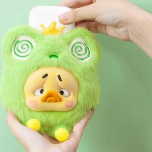 100% genuino malestar pato FABLE REBELS DUCK caja misteriosa juguete de peluche regalo sorpresa bolsa para auriculares colgante - Product Image 3