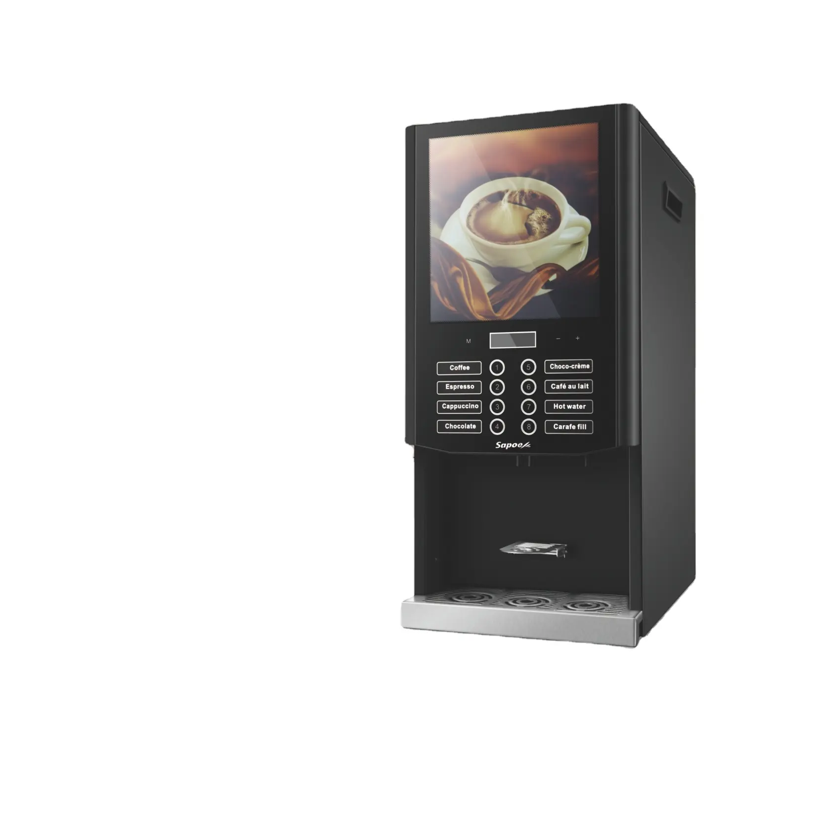 Distributeurs automatiques de café à haute efficacité Distributeur automatique de café en métal