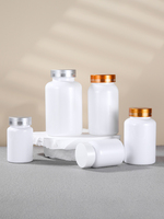 Conteneur vide personnalisé en plastique PET pour pilules, gélules, médicaments, vitamines et produits pharmaceutiques pour les comprimés de santé