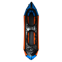 Fabricant Professionnel – Bateau Gonflable Tandem de Pêche et de Tourisme Plat, Robuste et Résistant à la Déchirure, 3,5 m (11,5 pi), 210D 420D TPU