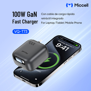 <span class=keywords><strong>Chargeur</strong></span> universel à charge rapide Miccell pour iPhone avec câble USB, <span class=keywords><strong>chargeur</strong></span> de téléphone portable haute vitesse portable pour téléphones et ordinateurs portables - Product Image 2