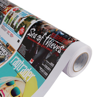 EJET 120g-140g Rollo de vinilo de PVC autoadhesivo Papel imprimible para impresora de inyección de tinta