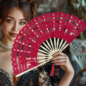 Abanico Plegable <span class=keywords><strong>de</strong></span> <span class=keywords><strong>Encaje</strong></span> Blanco <span class=keywords><strong>de</strong></span> Lujo, Abanico <span class=keywords><strong>de</strong></span> Mano <span class=keywords><strong>para</strong></span> Novia, Abanico <span class=keywords><strong>de</strong></span> <span class=keywords><strong>Encaje</strong></span> Estilo Lolita Española, Recuerdo <span class=keywords><strong>de</strong></span> Boda, Regalo - Product Image 2