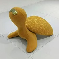 Fauteuil d'appoint moderne en forme de tortue pour enfants, canapé individuel pour salon, chaise paresseuse de salon, fabriqué en Chine