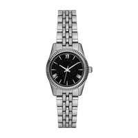 Montre en or de haute qualité à marque privée pour femmes Cadran rouge Mouvement japonais Miyota 3ATM Montre à quartz en acier inoxydable pour femmes