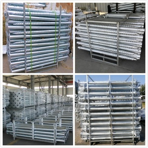 Soeasy giá rẻ mặt đất vít giá vít chất lượng cao nhúng nóng mạ kẽm vít mặt đất cho nền móng - Product Image 6