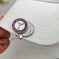 Ensemble d'accessoires de golf 2026 - Outil de réparation de divots de golf avec marqueur de balle, clip pour chapeau et boîte en alliage de zinc moulé sous pression - Cadeau sportif