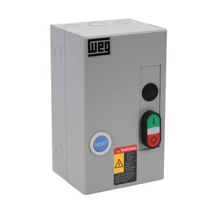 สตาร์ทเตอร์มอเตอร์ไฟฟ้า Weg 50A 3 โพล Nema 1 ป้องกันโอเวอร์โหลด ควบคุม 24V - Product Image 1