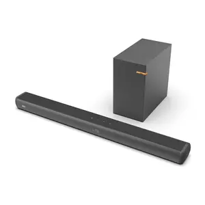 מכירה לוהטת אלחוטי soundbar רמקול קולנוע ביתי 2.1ch קול בר עבור טלוויזיה עם וופר