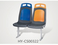 Nouveau Siège de Bus Double et Simple Confortable de Luxe 2024 pour Bus/Bateau avec Accoudoir Bleu Gris – Pièce de Remplacement