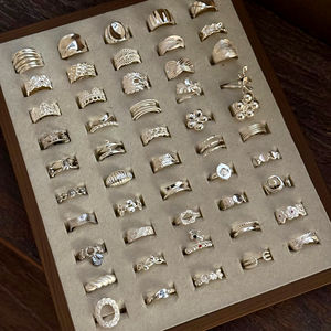 6925 silver <b>ring</b> plata tibet anillo esmeralda 924 sterling silver <b>rings</b> italia plata 925 silvered copper <b>crystal</b> <b>rings</b> - Product Image 1