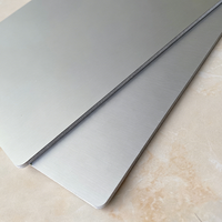 Panneau composite en aluminium sur mesure (taille/couleur) - Revêtement PE/PVC en option