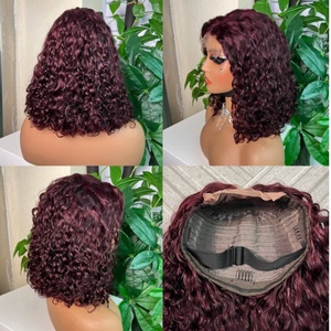 Peluca de Cabello Humano 100% Garantizado con Cierre 5x5 Ondulado al Agua de Colores al por Mayor - Product Image 3