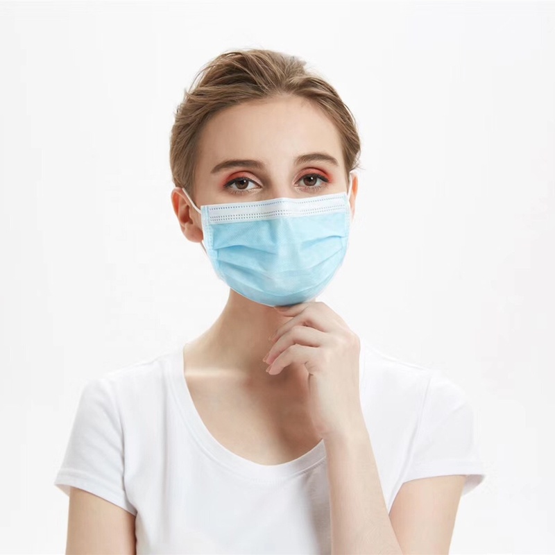 Black Blue Protective Non Woven 3ly
