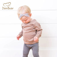 Bio-Kleinkind-Poloshirt Einfarbiges Kinder-Polo-Sweatshirt Nachhaltiges Kleinkind-T-Shirt Bio-Baumwolle Kleinkind-Poloshirt