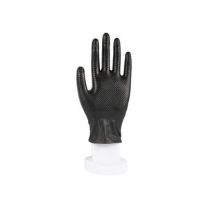 Boîte personnalisée Noir Bleu Rose Gants 100% Nitrile 9 pouces <span class=keywords><strong>pour</strong></span> Barbier, Tatoueur, Esthétique, Sans Latex, Doublure en Coton, <span class=keywords><strong>Manchette</strong></span> à enfiler, Tailles S/M/L/XL - Product Image 1