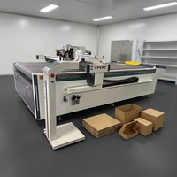 Mesa de corte CNC oscilante con cuchilla vibratoria, máquina de corte digital CNC, mesas de corte, máquina de fabricación de plóteres