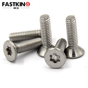 Stainless Steel 316 Torx <strong>Countersunk</strong> <strong>Screw</strong> ISO14581 Torx Flat <strong>Head</strong> Machine <strong>Screw</strong> - Product Image 5