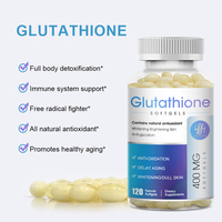OEM 1000mg L-Glutathion Champignons Produits de Beauté Détoxifiant Antioxydant Herbal 120 Capsules Marque Privée Adulte