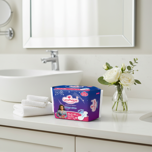 Unihope, oferta exclusiva, servilletas <span class=keywords><strong>sanitarias</strong></span> fiables, <span class=keywords><strong>toallas</strong></span> menstruales suaves, almohadillas femeninas transpirables <span class=keywords><strong>para</strong></span> <span class=keywords><strong>piel</strong></span> <span class=keywords><strong>sensible</strong></span> femenina - Product Image 1
