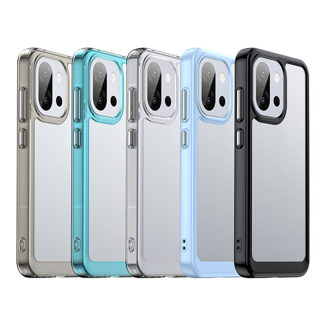 anti-scratch 2.0mm Thickness Acrylic Tpu Hybrid Mobile Phone Cases For OnePlus 13s clear transparent hard back cover case